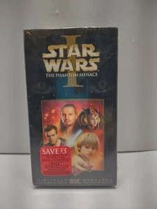 Star Wars Episode 1 The Phantom Menace VHS SEALED NEW - Imagen 1 de 7
