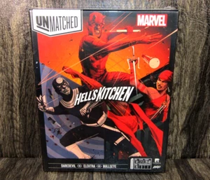 Marvel Unmatched Hell's Kitchen Daredevil vs Elektra vs Bullseye Board Game NIB - Picture 1 of 3