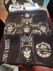 Vintage 1988 Guns n' Roses Wandteppich/Banner Stoff Nikry Co. - Bild 1 von 9