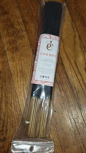 Cherry Incense sticks 11'' - 100 sticks per pack. Handmade / Dipped. USA - Picture 1 of 6