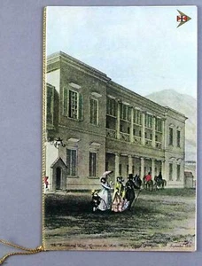 CATHAY PACIFIC AIRLINE MENU MANILA - HONG KONG - RESIDENCE OF LIEUT GOVERNOR - Picture 1 of 3