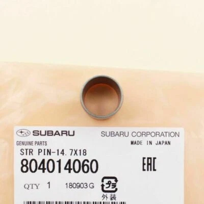 GENUINO FABRICANTE DE EQUIPOS ORIGINALES SUBARU ASCENSO BAJA BRZ CABEZA FORESTAL BLOQUE GUÍA PASADOR 804014060 Foto 1 de 4