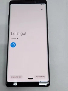 DEFECTIVE - Samsung Galaxy Note 8 - 64GB - Midnight Black - AT&T - 7221 - Afbeelding 1 van 6