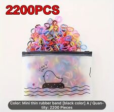 hair rubber bands elastic 2200 Or 1100 Pieces Girl Accessories