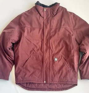 CARHARTT Giacca Isolante Nylon Uomo Grande Borgogna - Foto 1 di 6