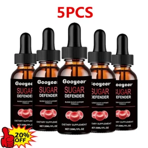 (Paquete de 5) Sugar Defender, Sugar Defender suplemento de apoyo de azúcar en la sangre (5 oz) - Imagen 1 de 14