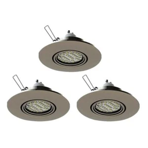 3x LED Faretti da Soffitto a Incasso Bürolampen Küchenspots Mobile - Foto 1 di 11