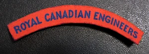 Distintivo spalla RCE Canada forze armate canadesi INGEGNERI REALI CANADESI flash - Foto 1 di 2