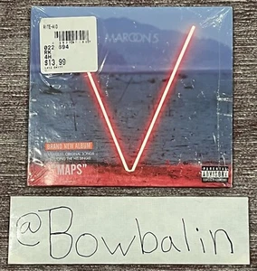 Maroon 5: V - Album Karten (Digipak CD, 2014) Neu & Versiegelt Interscope Records - Bild 1 von 4