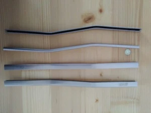1 Paar WOFI TAGO 230 Schiene gebogen Nickel Matt - Bild 1 von 6