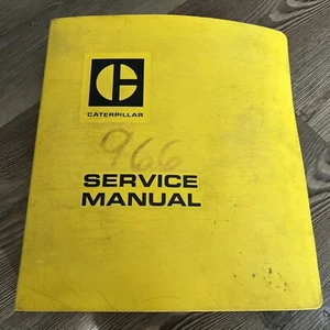 CAT CATERPILLAR 966 WHEEL LOADER  SERVICE MANUAL 78G 76J 25U 42J 30K - Picture 1 of 3