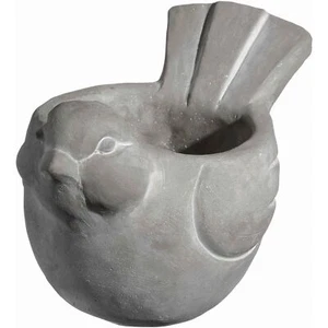 Classic Home and Garden Cement Buddies Indoor Outdoor Bird Planter, Gray, 6" - Picture 1 of 5