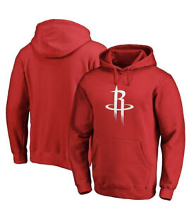 Houston Rockets Fanatics Branded Red Team Wordmark Pullover Hoodie Medium