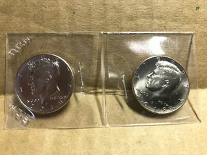 Medio dólar P&D Kennedy 2018 sin circular 2 monedas Filadelfia y Denver como nuevas 50c - Imagen 1 de 2