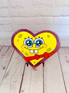 SpongeBob's Valentine's Surprise hardcover flap book Simon Spotlight 2006 - Picture 1 of 16