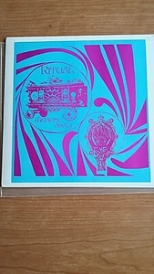 Album 33 tours Psychedelic   :  BURNIN' RAIN   " Ritual Medicine Show " - Photo 1/5
