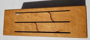 Wooden Slit Tongue 4 Note Drum Wood Percussion Beginner #B4T12 Nova Diversified - Picture 1 of 8