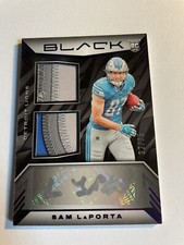 2023 Panini Black Sam Laporta Dual Patch Rpa 32/75
