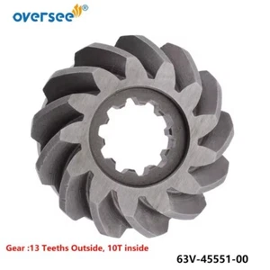 63V-45551-00 Gear Pinion For Yamaha Parsun Powertec Hidea 2stroke 9.9HP 15HP 13T - Bild 1 von 6
