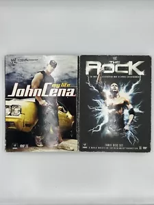 WWE - John Cena: My Life/ The Rock (DVD BUNDLE) Disc : Good Condition - Picture 1 of 4