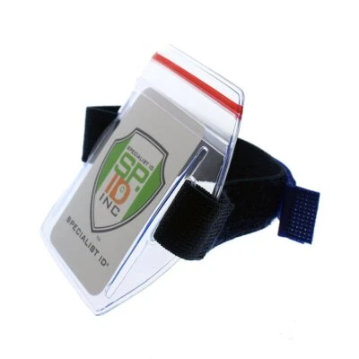 Heavy Duty Waterproof Armband ID Badge Holder / Season Lift Ticket Arm Ski Pass - Image 1 of 4
