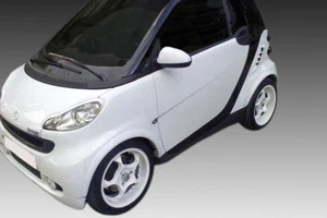 FARO CEJAS PARA SMART FORTWO 451 (2007-2014) ABS PLÁSTICO NEGRO BRILLANTE - Imagen 1 de 1
