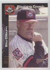 2001 Multi-Ad Sports New Britain Rock Cats Stew Cliburn Stu Cliburn #3