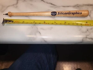 Vintage Silicon Graphics - Collector Mini Baseball Bat/Pen - signed by Vida Blue - Picture 1 of 6