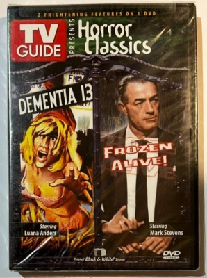 TV Guide Presents Horror Classics DVD Dementia 13 (1963) & Frozen Alive! (1964) - Image 1 of 2