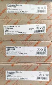 100pcs Weidmuller WDU 4 1020100000 wiring terminals - Picture 1 of 1