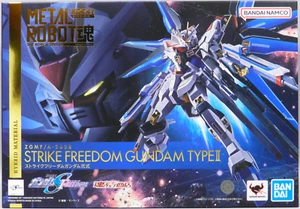 Modellino METAL ROBOT SPIRITS SIDE MS Strike Freedom Gundam Type II Giappone - Foto 1 di 4