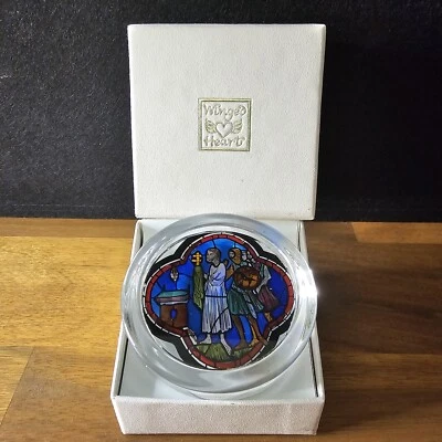 La Sainte Chapelle Paris Presse Papier Vitrail  - image 1 of 4