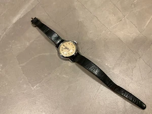 Vintage Timex Watch Women Silver Tone Waterproof Manual Wind Up - Picture 1 of 9