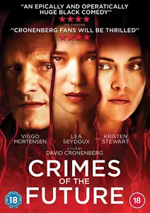 Crimes of the Future DVD (2023) Viggo Mortensen, Cronenberg (DIR) cert 18 - Picture 1 of 2
