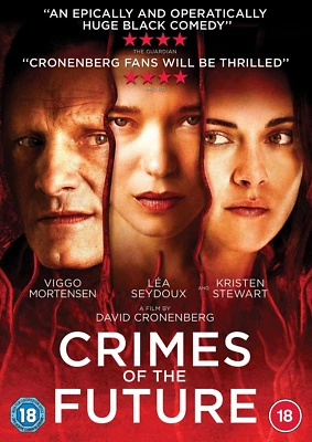 Crimes of the Future DVD (2023) Viggo Mortensen, Cronenberg (DIR) cert 18 - Image 1 of 2