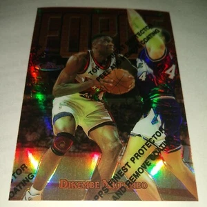 DIKEMBE MUTOMBO 1997 TOPPS FINEST REFRACTOR #82 ATLANTA HAWKS GEORGETOWN HOYAS - Bild 1 von 1