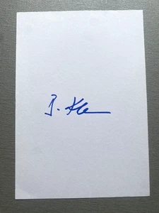 BARBARA KLEMM Fotografin POUR LE MERITE signed Briefkarte 10x15 Autogramm - Picture 1 of 1