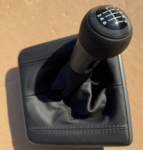PORSCHE 992 WÄHLHEBEL KNAUF SHIFTER KNOB Leather 992711141G8YR MANUAL 7 GANG - Bild 1 von 7