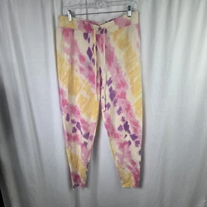 Pantalones de cachemir Charter Club para mujer terapia de color medio tie dye joggers salón - Imagen 1 de 13