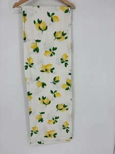 Kate Spade weiß grün gelb Zitrone Druck Rechteck Tischläufer 14,5" x 87" - Bild 1 von 4