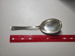 Cuchara grande BIRKS de plata esterlina para servir sopa patrón desconocido 68,2 g - Imagen 1 de 6