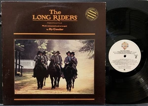 LP PROMO Ry Cooder/David Lindley The Long Riders Soundtrack USA 1980 LP VG/VG+ - Picture 1 of 4