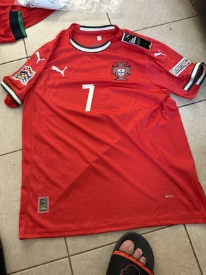 Cr7 Cristiano Ronaldo Brand New Soccer Jersey Puma Size XL Portugal - Image 1 of 4