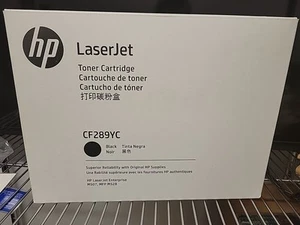 HP CF289YC Extra High Yield Black Original LaserJet Toner Cartridge Sealed Box - Photo 1/2