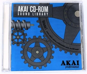 Akai Professional Sound Library Volume 1 Akai Format Sample Library Sampling CD - Picture 1 of 3