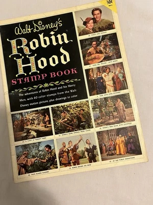 LIBRO DE ESTAMPILLAS DE WALT DISNEY'S ROBIN HOOD - De colección - WD-3 Foto 1 de 3