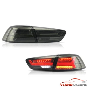 Luces traseras LED de humo VLAND para Mitsubishi Lancer EVO X 2008-2017 secuencial L+H - Imagen 1 de 12