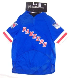 New York Rangers NHL Ntnl Hockey League Pets First Inc Pet Apparel Dog Jersey XL - Picture 1 of 24