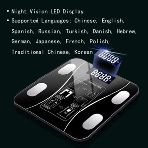 BMI Scale Digital Human Weight Mi Scales LCD display - Picture 1 of 8