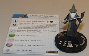 GANDALF THE GREY #014 Hobbit: The Desolation of Smaug HeroClix Rare - Picture 1 of 1